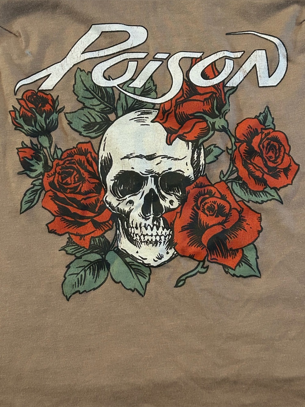Poison Skull Rose NWOT Chain Strap Tank - Size M - Picture 3 of 4